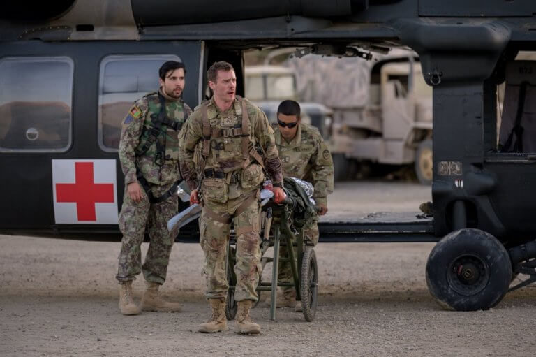 68 WHISKEY, (aka 68*WHISKEY), from left: Jeremy Tardy, Sam Keeley, Cristian  Rodlo, 'Fight or Flight', (Season 1, ep. 106, aired Feb. 19, 2020). photo:  ©Paramount Network / Courtesy Everett Collection Stock Photo - Alamy