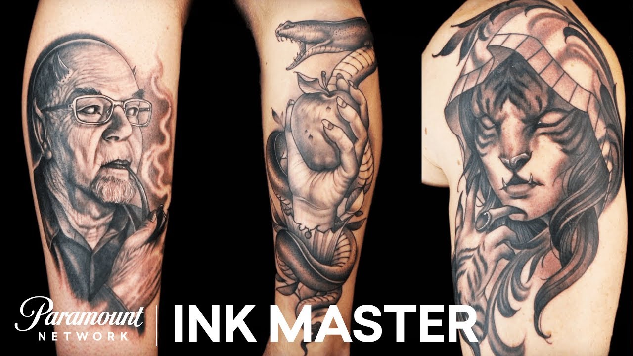 Best Illusion Tattoos  Ink Master  YouTube