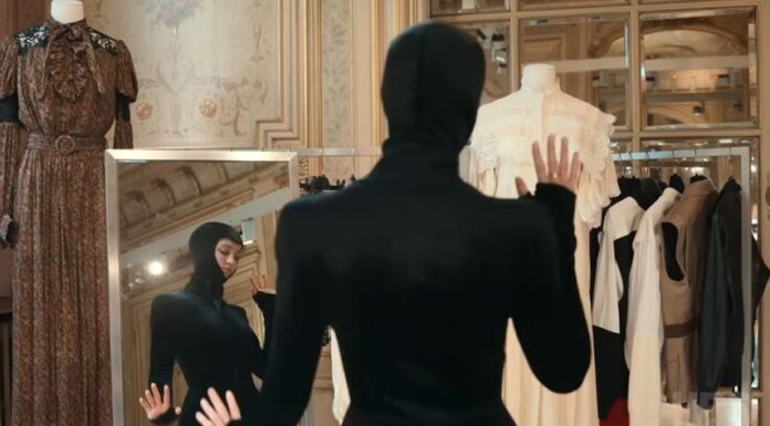 In Irma Vep Season 1 Episode 2, Mira travels to France