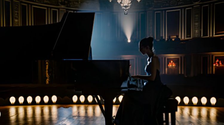A Gentleman in Moscow eps 8 photo - sofia plays piano