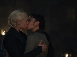 House-of-the-Dragon-Season-2 Rhaenyra, Mysaria kiss
