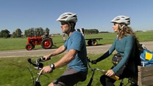 "Chugga Chugga Choo Choo!"--Pictured L-R: Colin Guinn and Christie Woods 