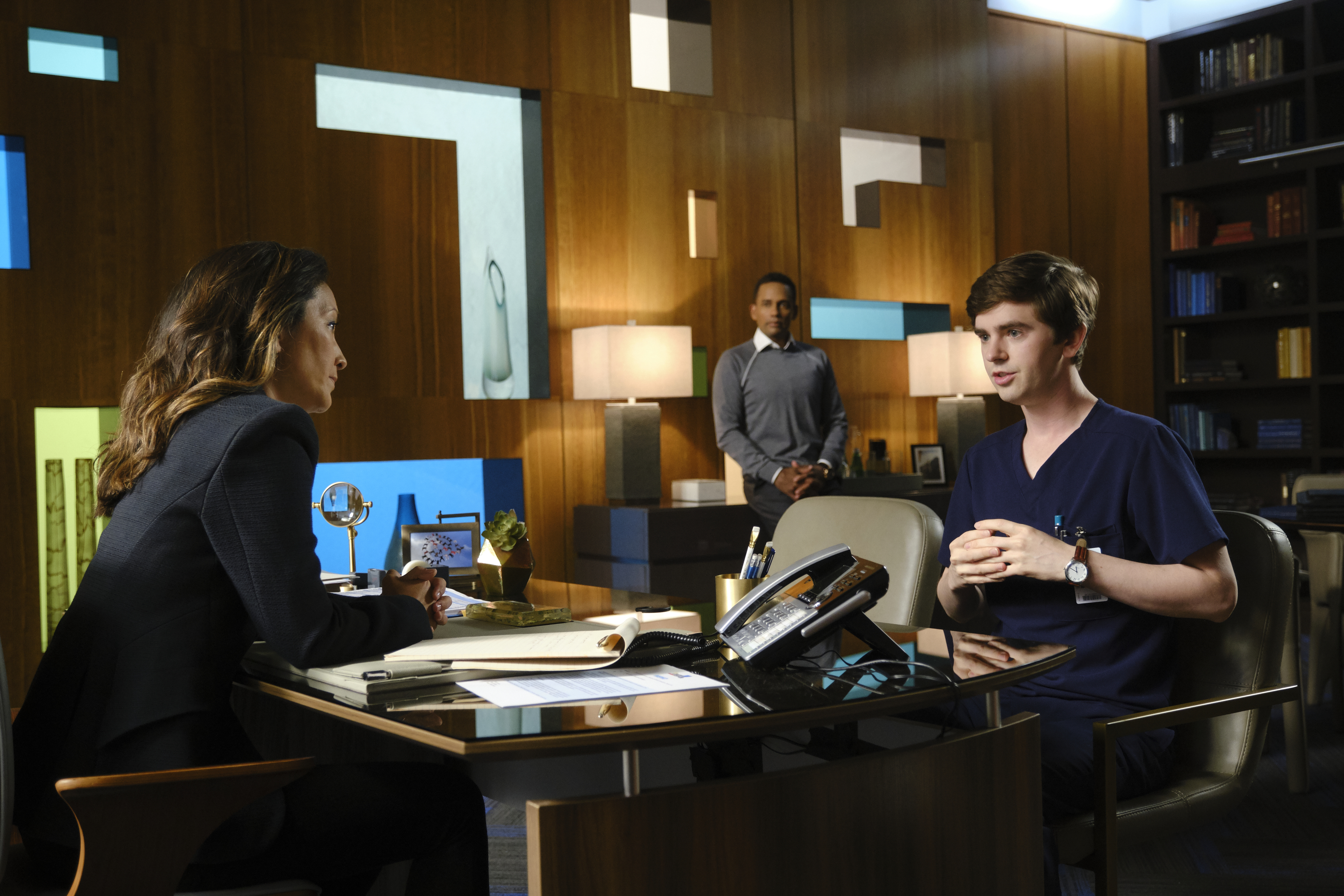 the good doctor season 3 episode 6 CHRISTINA CHANG, HILL HARPER, FREDDIE HIGHMORE