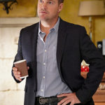 "Answers" - Pictured: Chris O'Donnell (Special Agent G. Callen). While the team investigates the theft of a computer virus, Callen and Sam consider their future at the agency, Kensi and Deeks discuss having children, and Eric and Nell analyze the impact of Eric's undercover assignment on their relationship. Also, the team tracks Mara (Arielle Vandenberg), a crooked upscale banker, on NCIS: LOS ANGELES, Sunday, Dec. 8 (9:30-10:30 PM, ET/9:00-10:00 PM, PT) on the CBS Television Network. Photo: Cliff Lipson/CBS ©2019 CBS Broadcasting, Inc. All Rights Reserved.