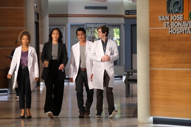 The Good Doctor Season 4 Episode 3 Photo - ANTONIA THOMAS, CHRISTINA CHANG, WILL YUN LEE, FREDDIE HIGHMORE