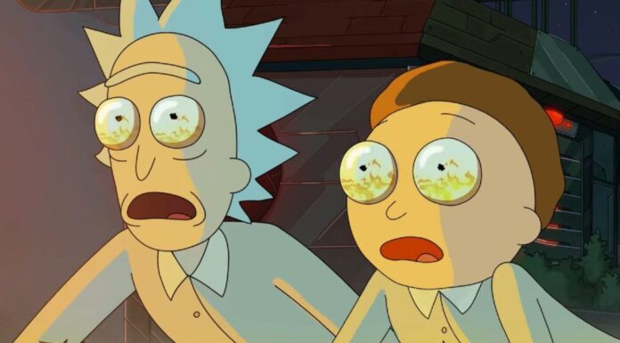 Rick and Morty Season 6 Episode 1 - Rick and Morty stuck in space