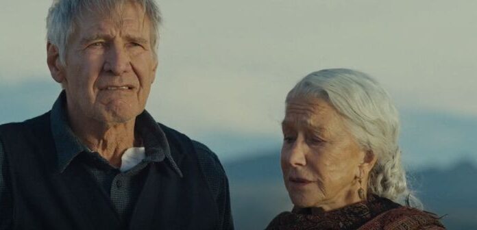 1923 ep 6 Jacob (Harrison Ford) walking around the ranchJacob (Harrison Ford) walking around the ranch with Cara