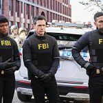 FBI Episode 602 Pictured (L-R): Katherine Renee Kane as Special Agent Tiffany Wallace, John Boyd as Special Agent Stuart Scola, and Zeeko Zaki as Special Agent Omar Adom ‘OA’ Zidan. Photo: Bennett Raglin